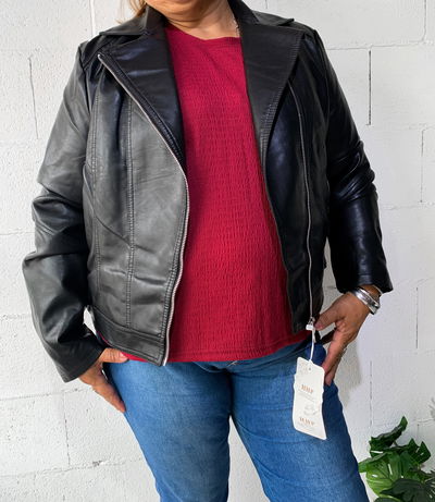 CAMPERA ECO CUERO SOFI 