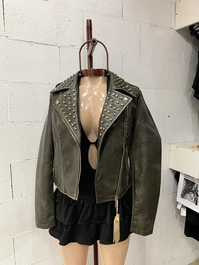 CAMPERA ECO CUERO GAIA