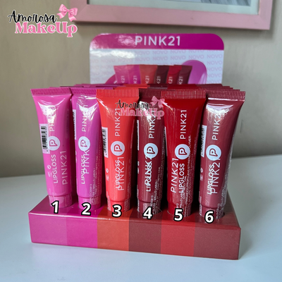 Lip gloss con color Pink 21