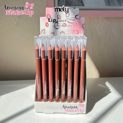 Delineador de labios nude-chocolate Mely 