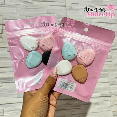 Set x4 mini esponjas Mely
