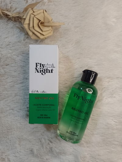 Aceite "BODY OIL FLY NIGHT NEUTRO"