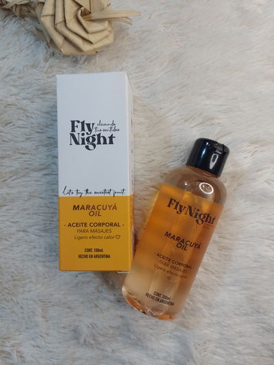Aceite "BODY OIL FLY NIGHT SABOR MARACUYA"