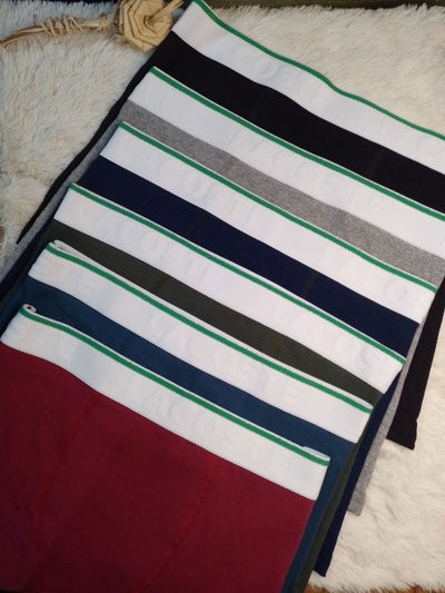 Boxer Lacoste elastico blanco bordado, Premium 