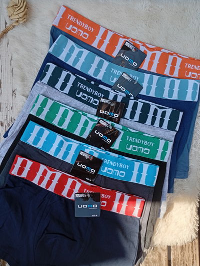 Boxers Uomo adulto algodon liso