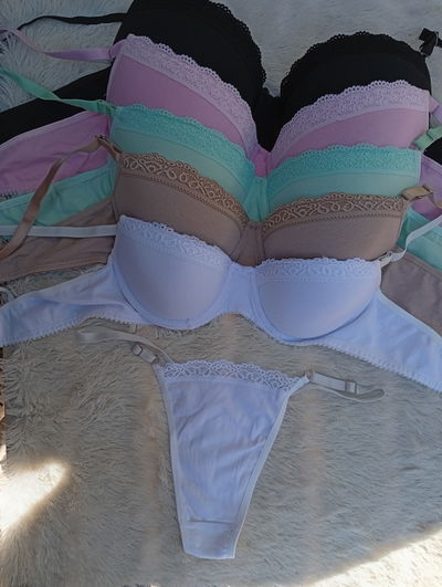 Conjunto armado algodon colores pastel + less regulable
