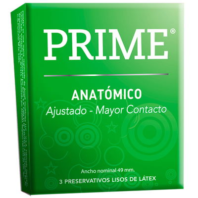 Preservativos PRIME ANATOMICOS