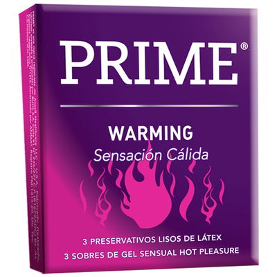 Preservativos PRIME WARMING