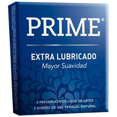 Preservativos PRIME EXTRA LUBRICADOS