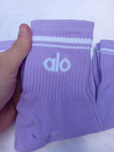 Tennis ALO LILA LETRAS BLANCAS, Adulto. LC