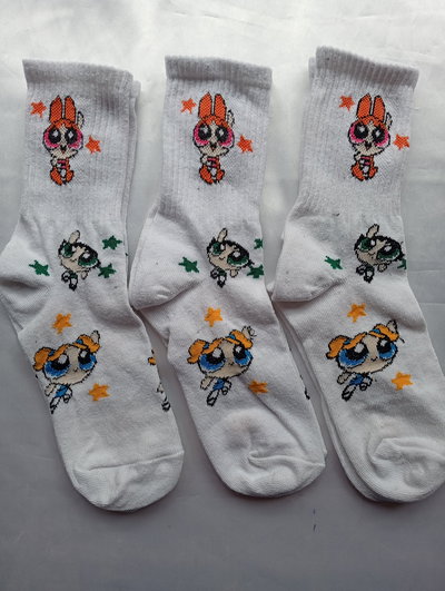 Tennis CHICAS SUPERPODEROSAS BLANCO. Adulto algodon