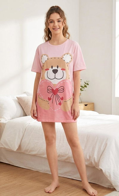 Pijama 4 piezas algodon , NO: 2504