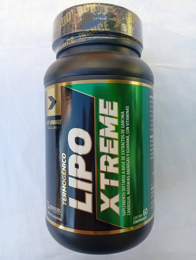 Lipo extreme 60 caps Body Advance (quemador termogenico) sup. 0021