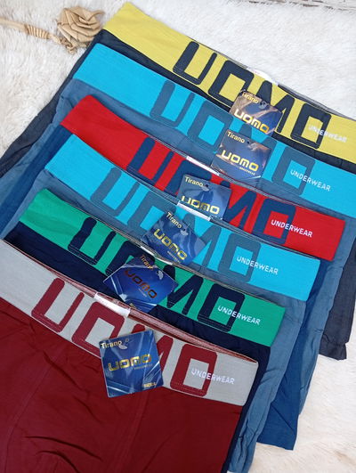 Boxers Uomo adulto algodon liso