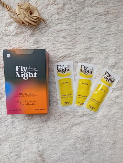 Gel lubricante fly night sobre x1 VANAL (CREMA ANAL)