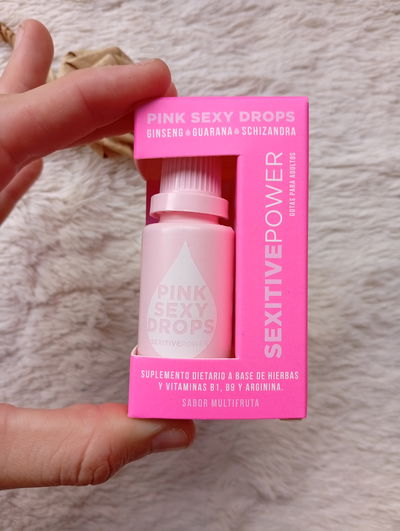Gotas vigorizantes femeninas pink sexy drops