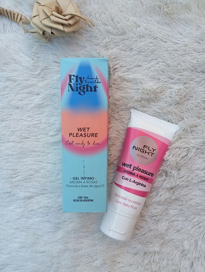 Gel lubricante Fly night AROMA A ROSAS (estimulante) 70gr