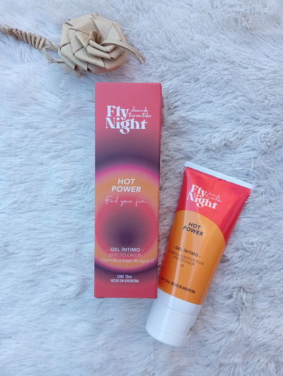 Gel lubricante Fly night EFECTO CALOR 70gr