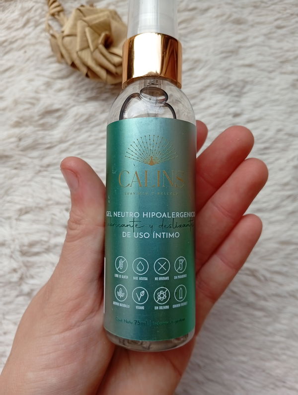 Calins gel lubricante "NEUTRO HIPOALERGENICO SIN TACC VEGANO"