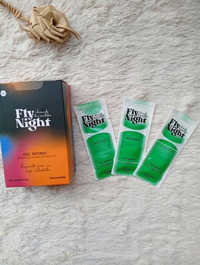 Gel lubricante fly night sobre x1 NEUTRO