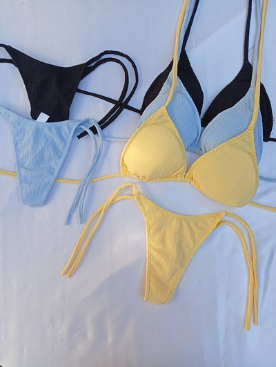 Bikini triangulito BRUSELAS less para atar