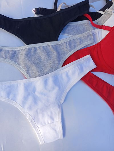 Conjunto armado algodon colores clasicos, less entera