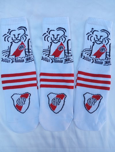Tennis RIVER BLANCO, 2 LOGOS Adulto, Algodon