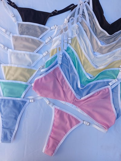 Conjunto tipo Brallet Morley colores + less regulable + CAJAS NS