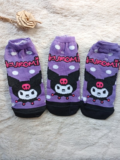 Soquetes "KUROMI" adulto