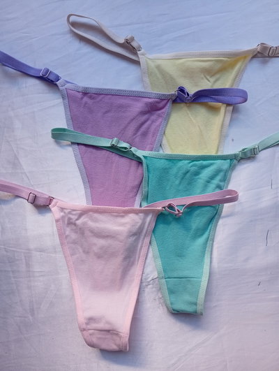 Colales regulable algodon, colores pastel. 9229