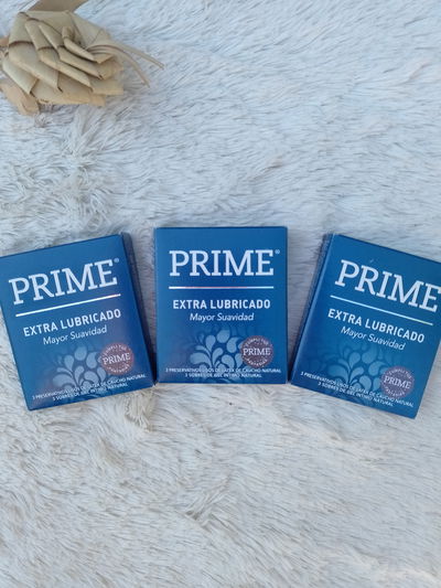 Preservativos PRIME EXTRA LUBRICADOS