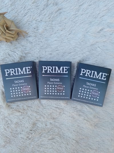 Preservativos PRIME TACHAS