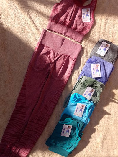 Conjunto top y calza larga levanta cola linda luna. Importado 
