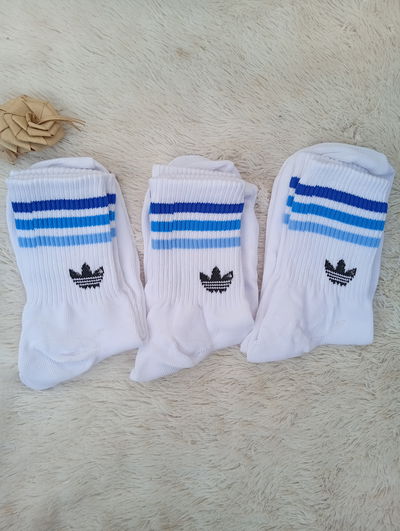 Adidas BLANCA TRICOLOR CELESTE, Adulto. LC