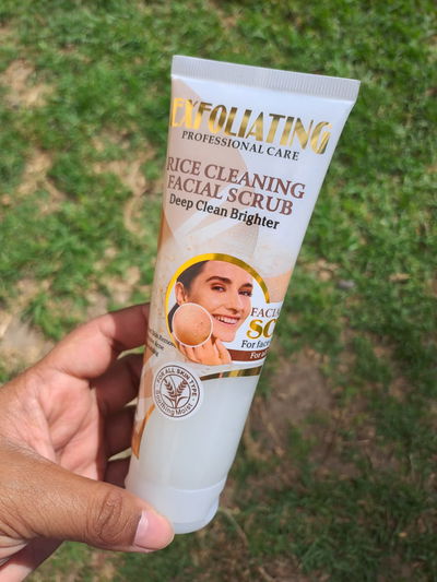 Exfoliante de arroz