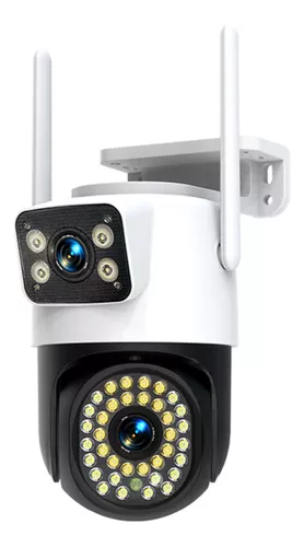 Camara seguridad doble 