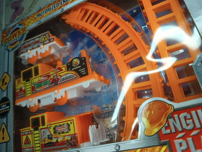 Caja Tren + vías 