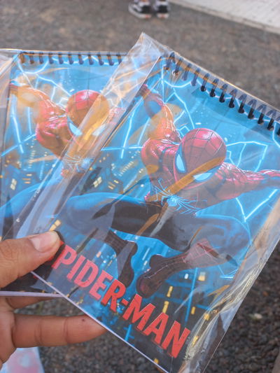 Anotador hombre araña