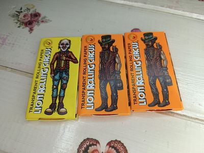 Papelillos celulosa Lion Roling Circus 