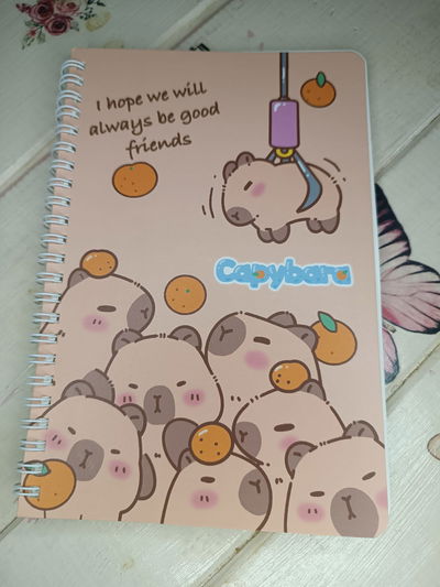 Cuaderno capibara 60 hojas