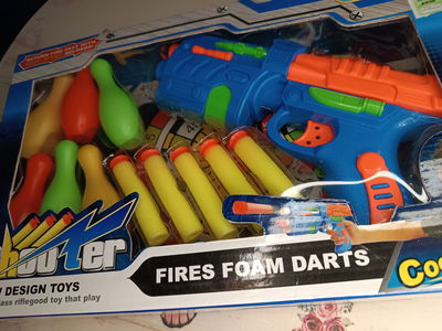 Pistola de dardos 