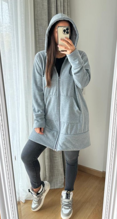 Maxi campera con piel 🍂