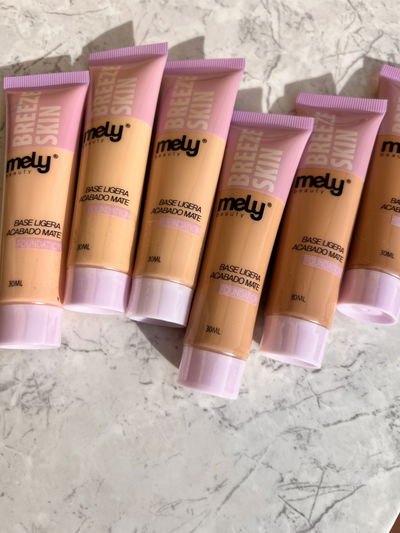Base mely con acabado matte