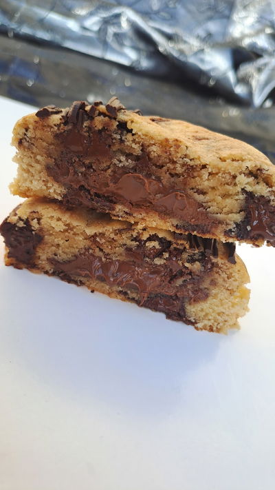 Cookie clasica con nutella