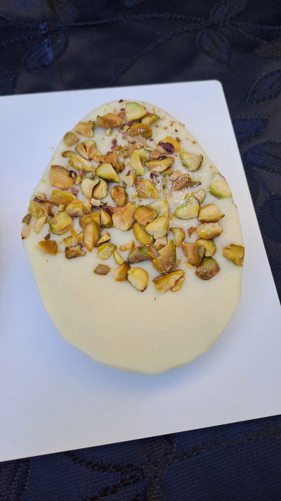Huevo tableta de pistacho 