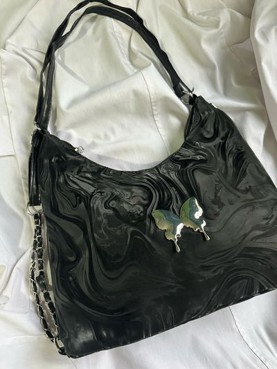 Cartera "Butterfly" Negra