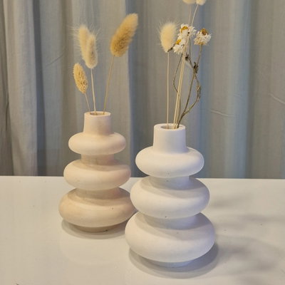 Florero ondas 
