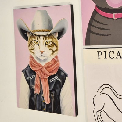 CUADRO GATITO 8
