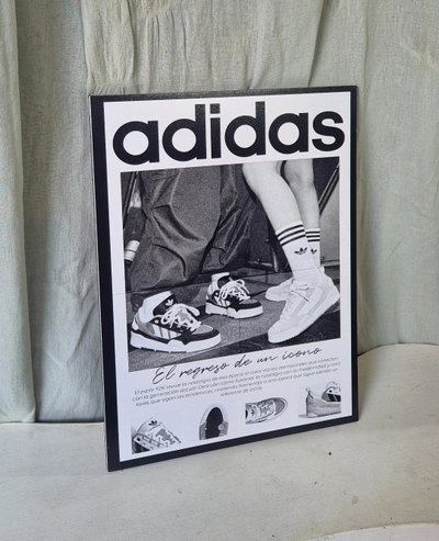 CUADRO ADIDAS 30X40 CM