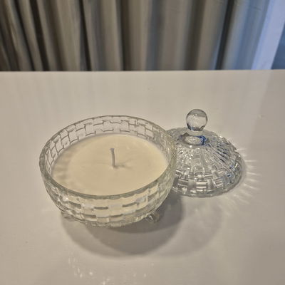 Caramelera con pie con vela